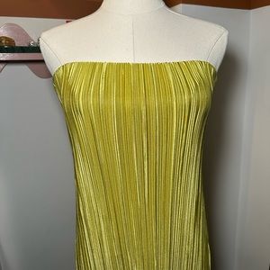 NWT Urban Outfitters UO Brittany Textured Strapless Midi Dress